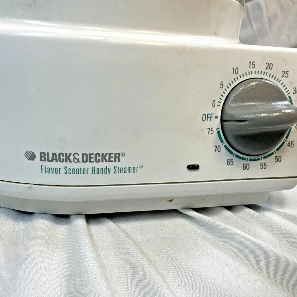 VTG Black & Decker HS800 Flavor Scenter Handy Steamer/Rice Cooker (1991) TESTED